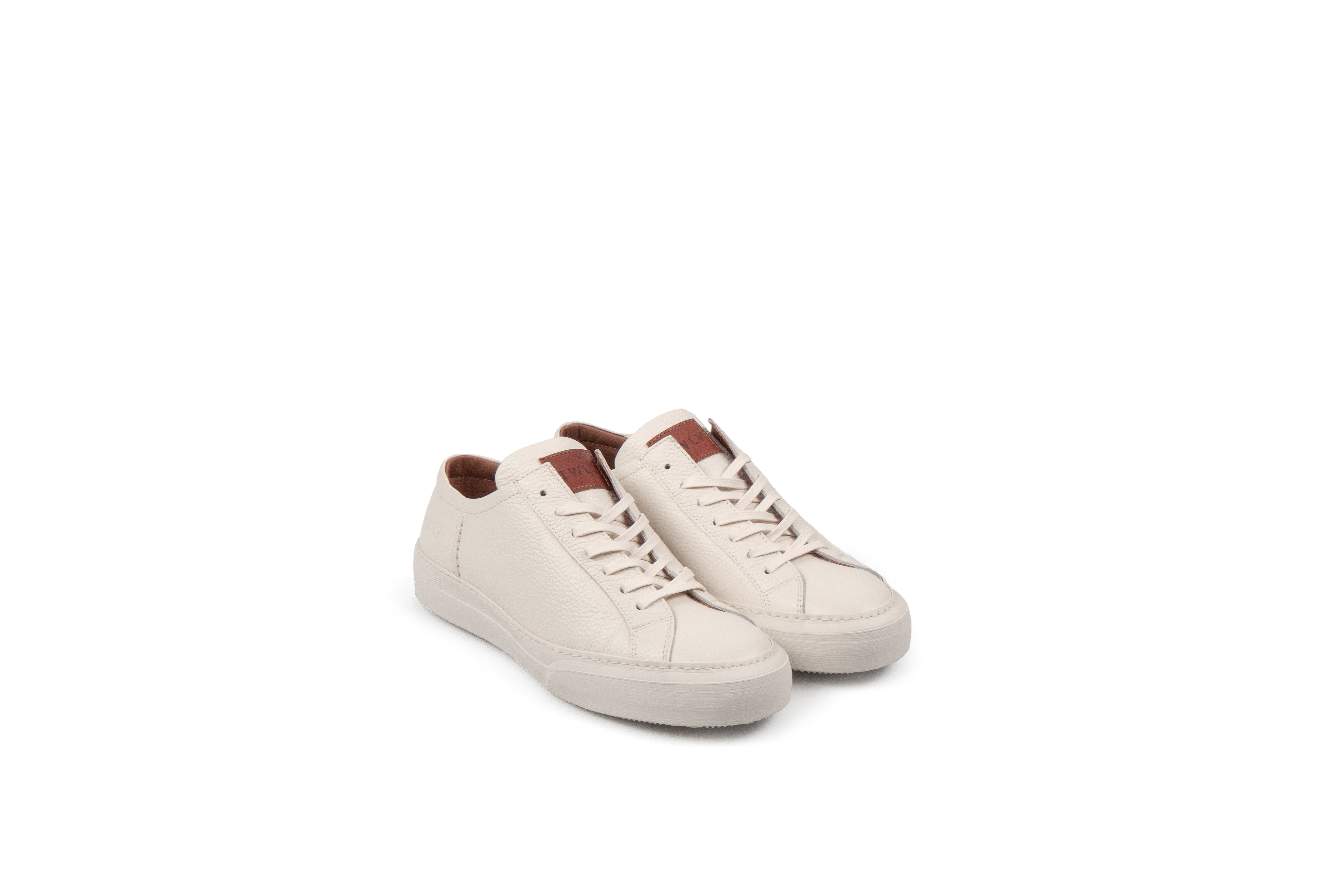Borg Low Sneaker Cream Vachetta