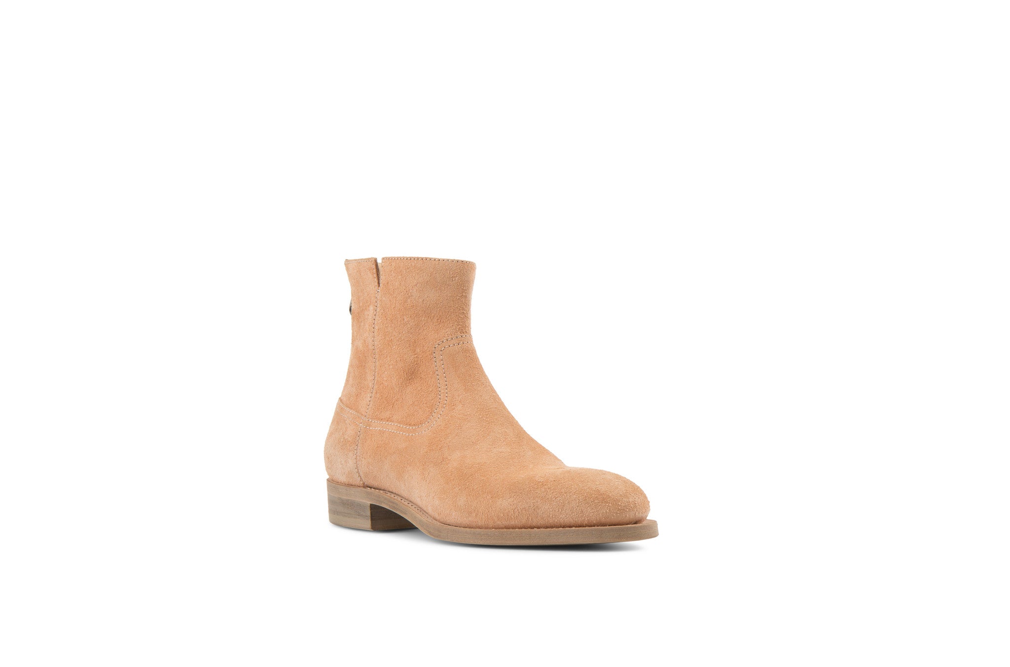Flame Sand Tärnsjö Eco Suede Leather Zipper Boots