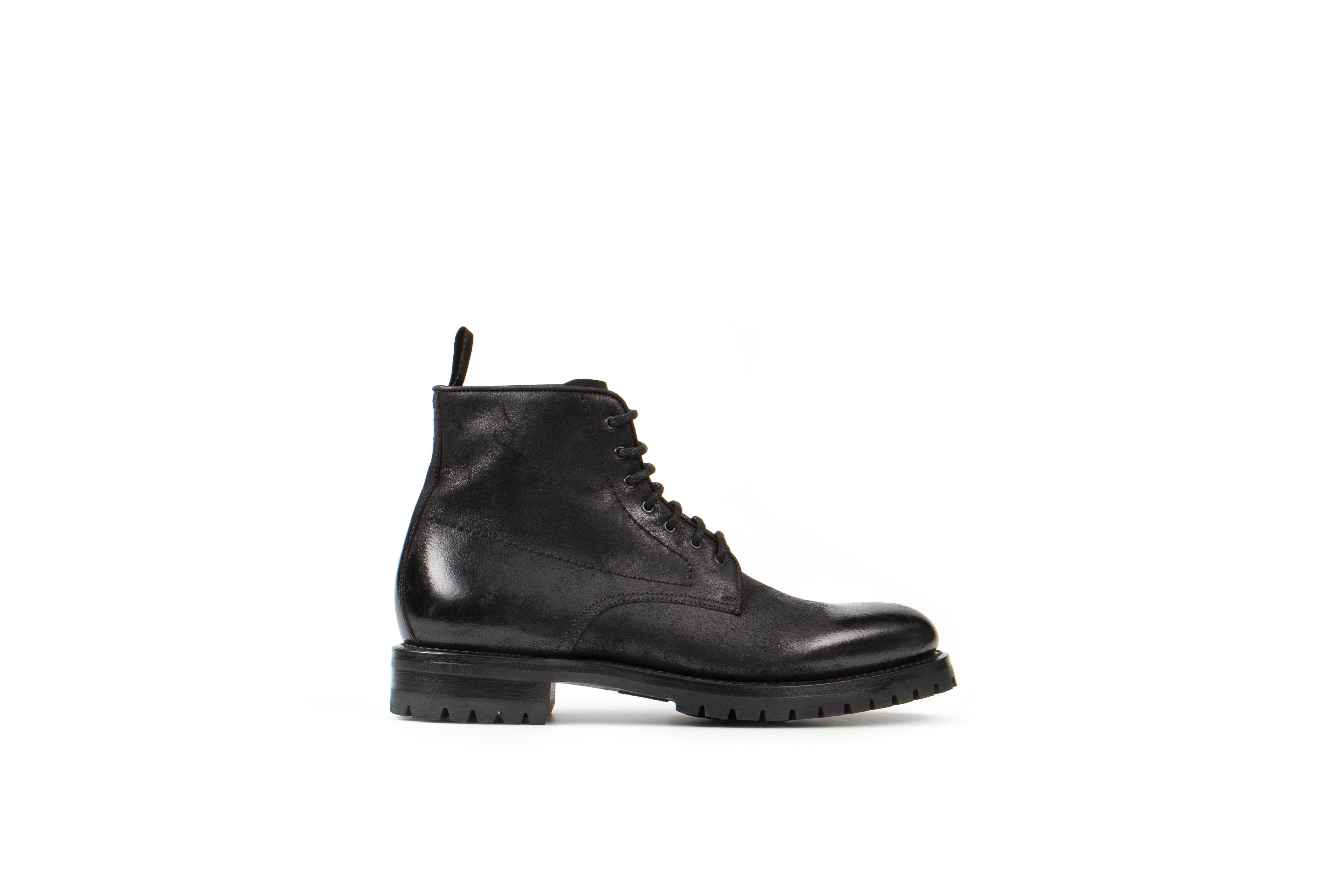 Legend Black Reversed Cordovan Classic Boots