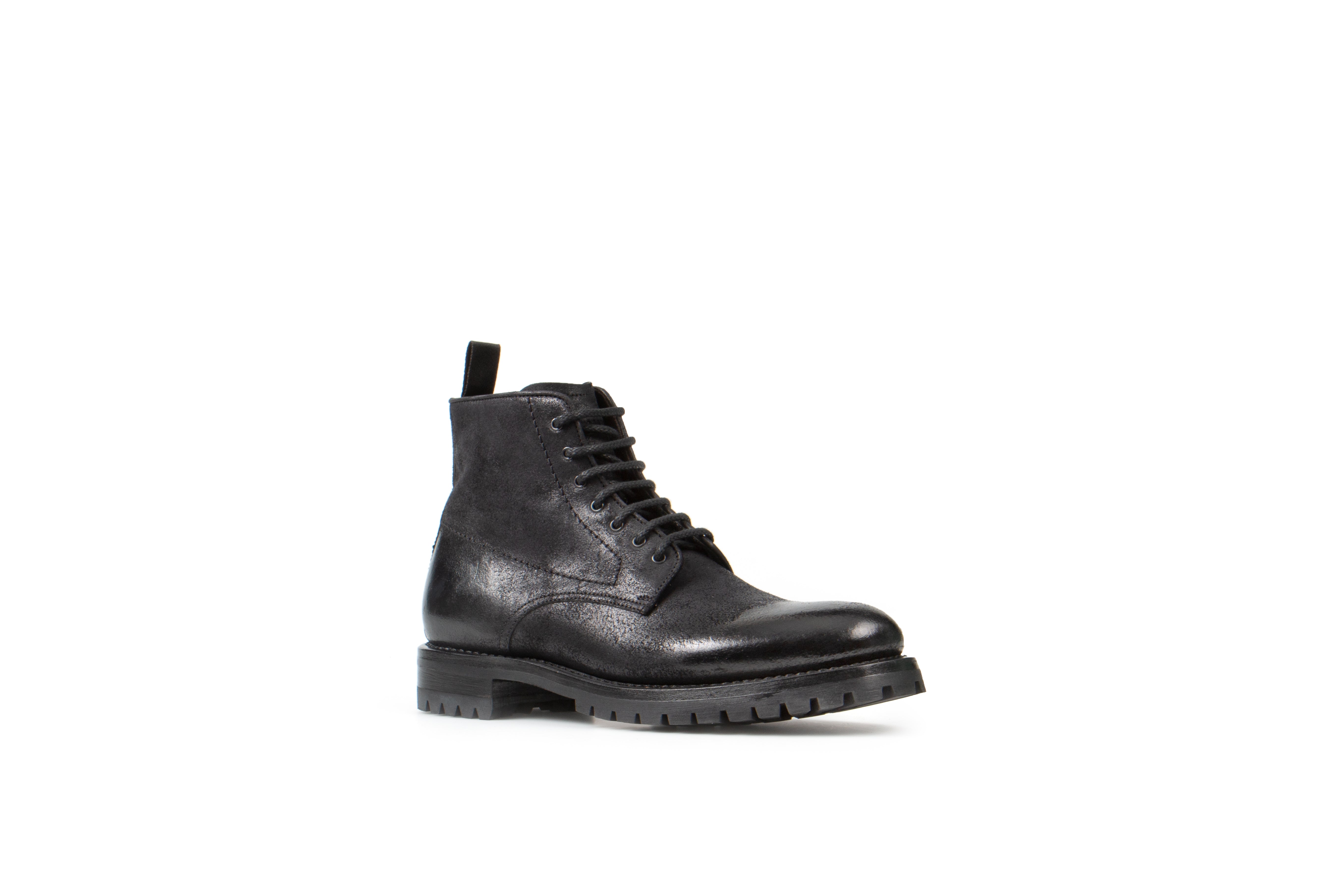 Legend Black Reversed Cordovan Classic Boots