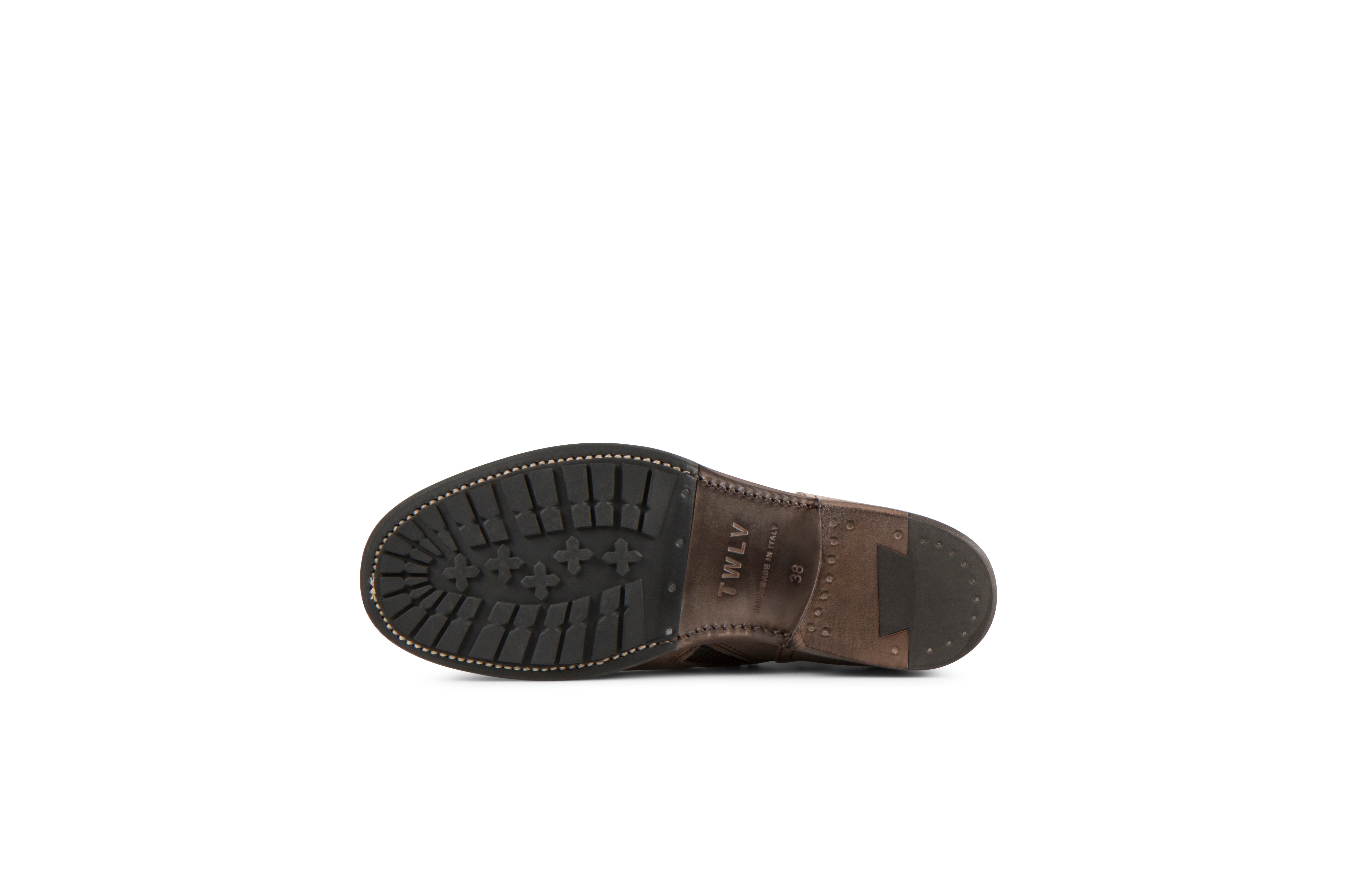 Lowrider Sand Suede Leather Rock Boots